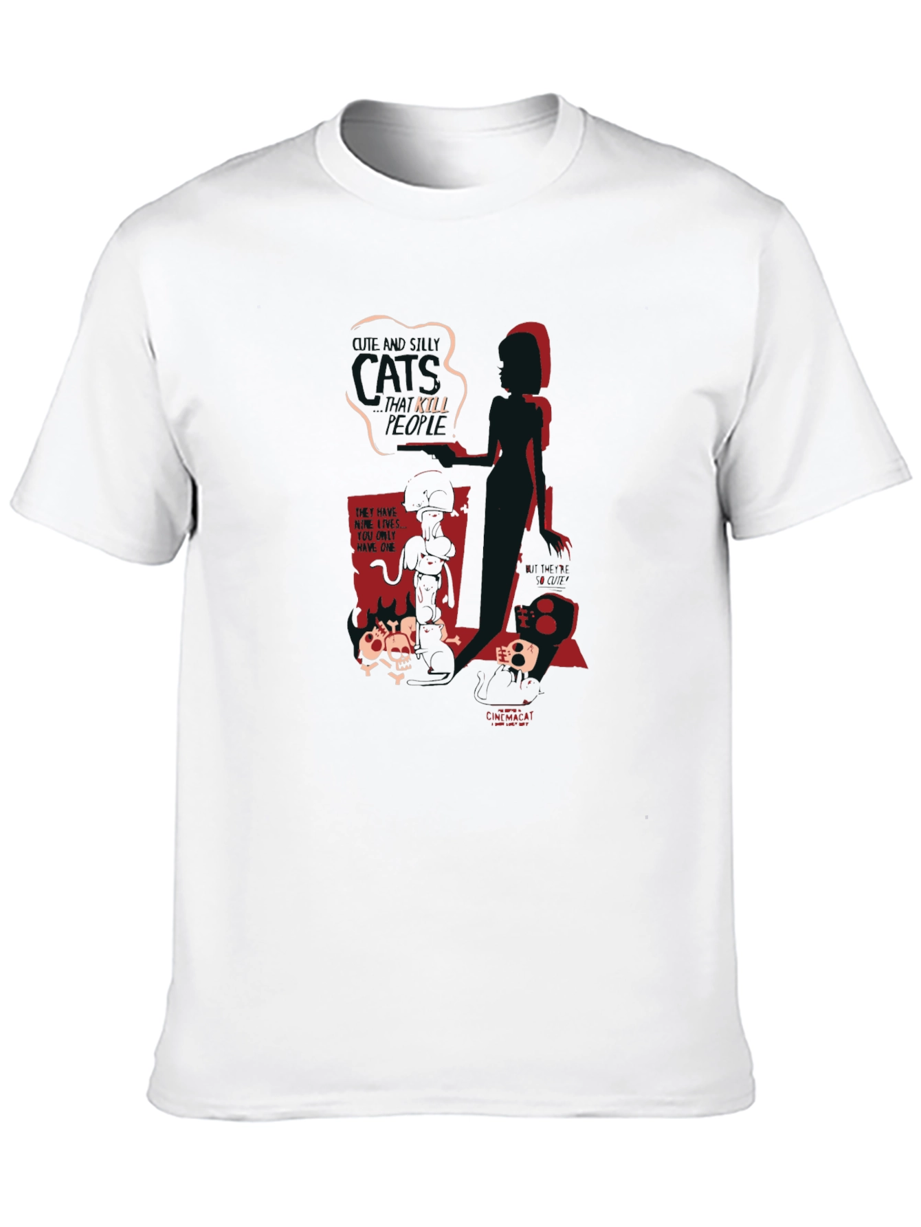 Killer Graphic T-Shirt - Mens Black Tee