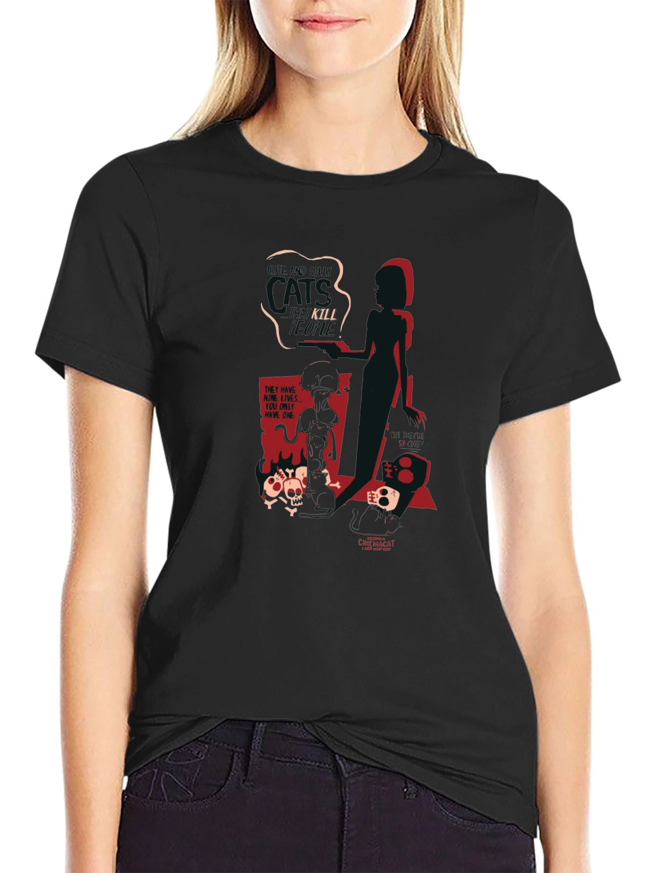 Killer Graphic T-Shirt - Mens Black Tee