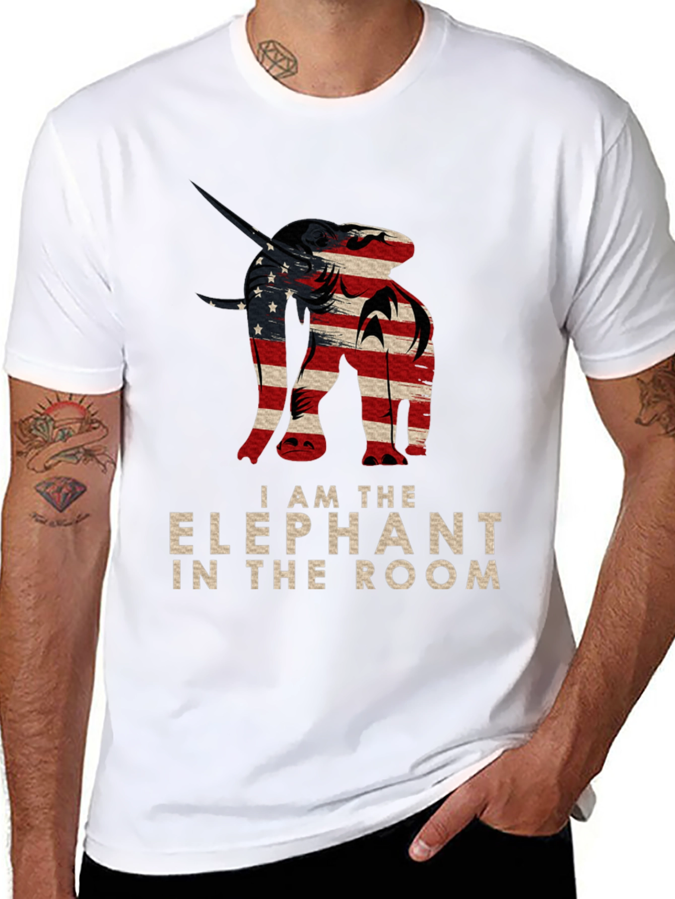 Elephant in the Room Graphic Tee
