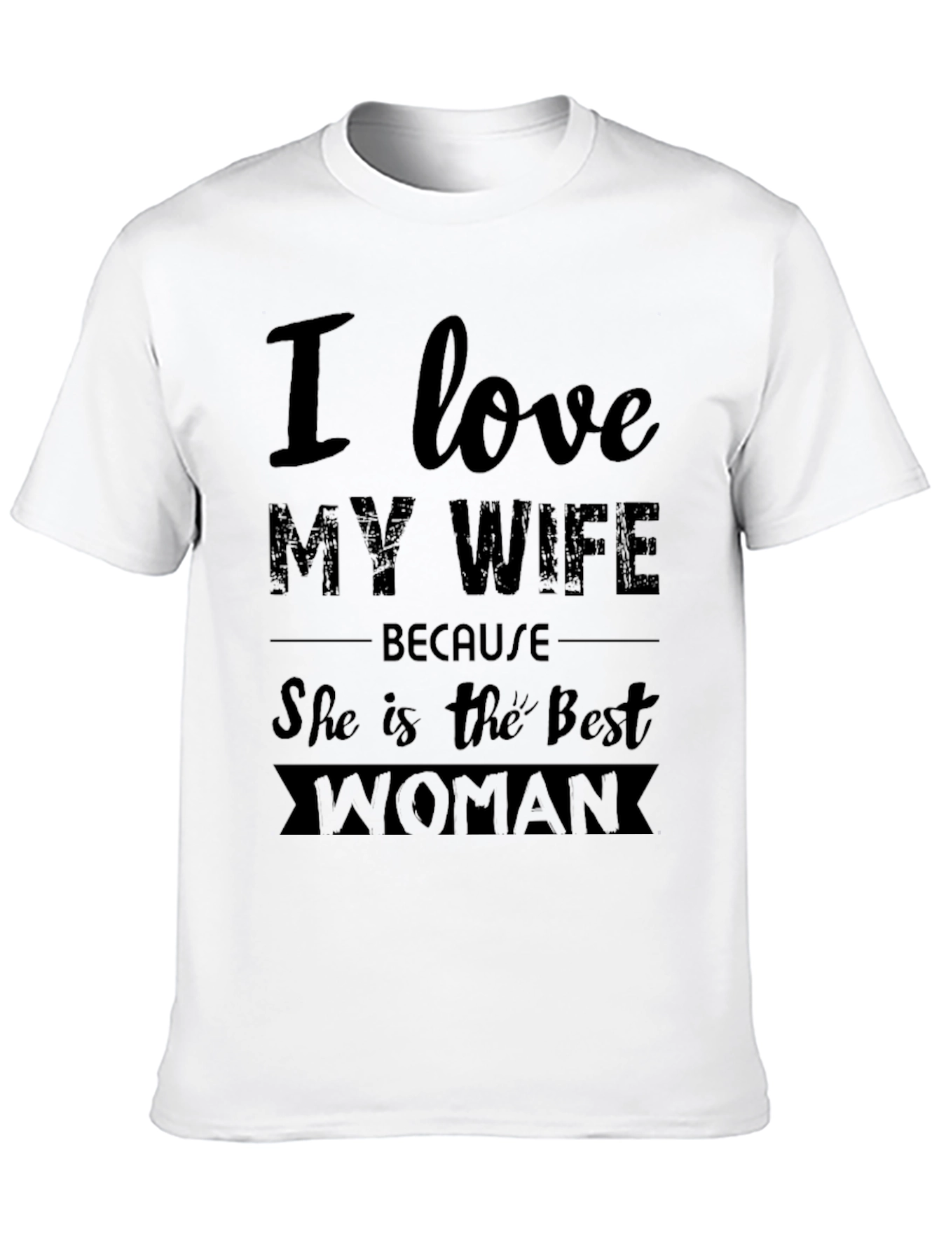 I Love My Wife Mens Graphic Tee