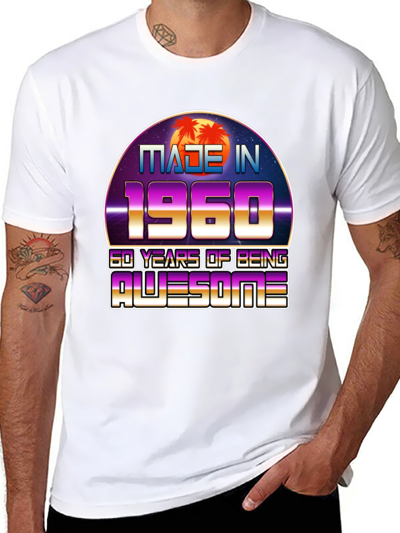 Made in 1960 Birthday T-Shirt