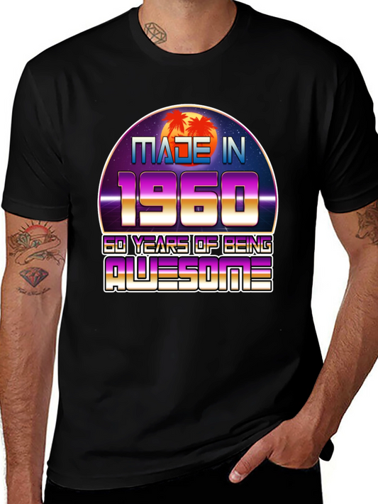 Made in 1960 Birthday T-Shirt