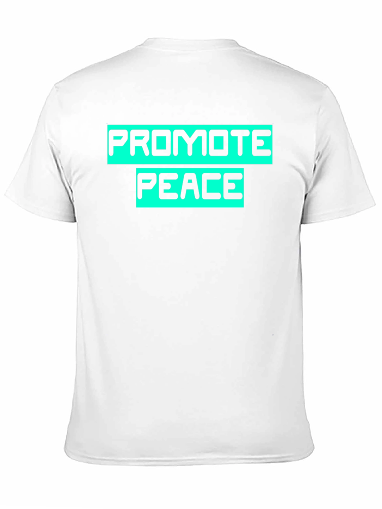 Promote Peace Graphic T-Shirt - Black