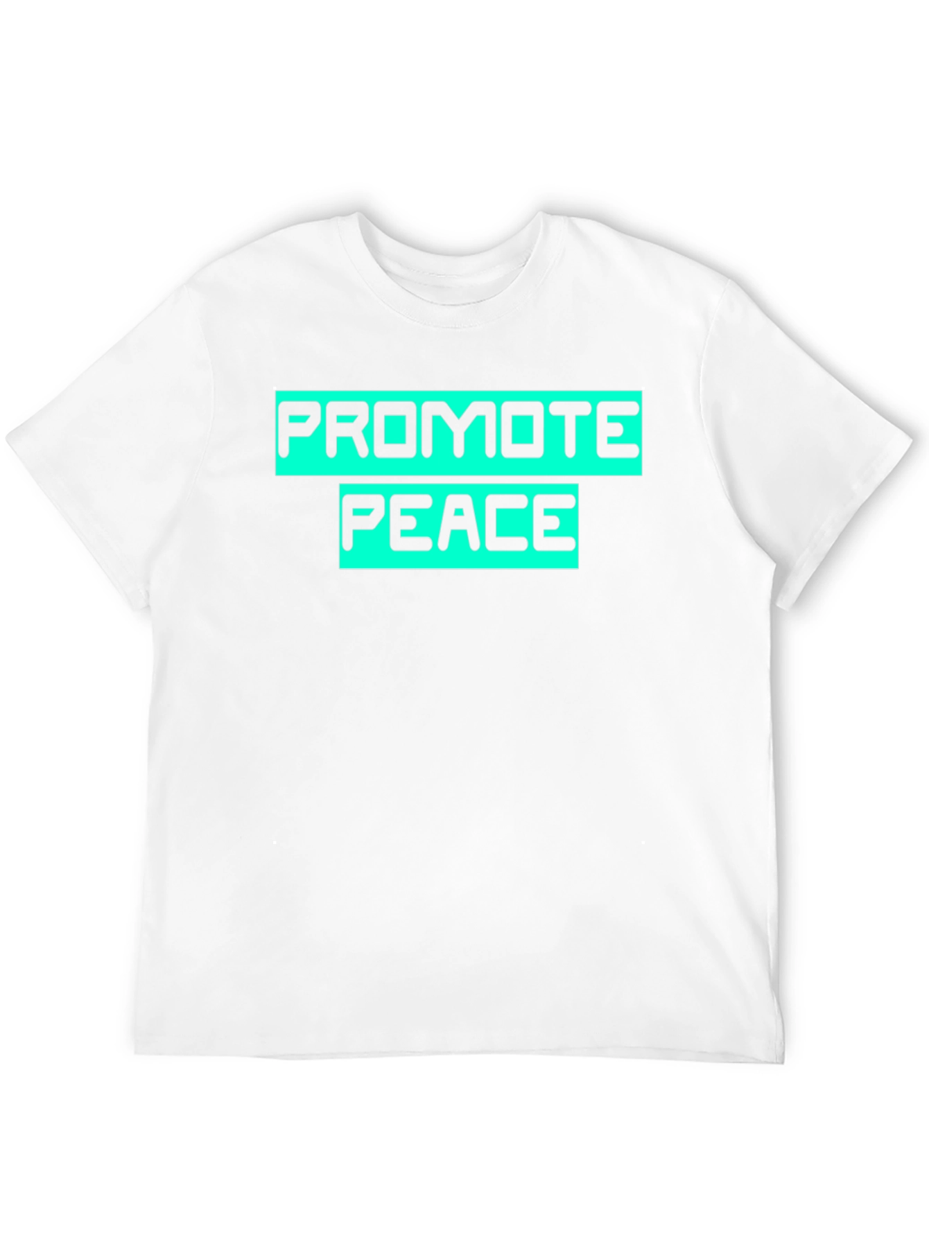 Promote Peace Graphic T-Shirt - Black