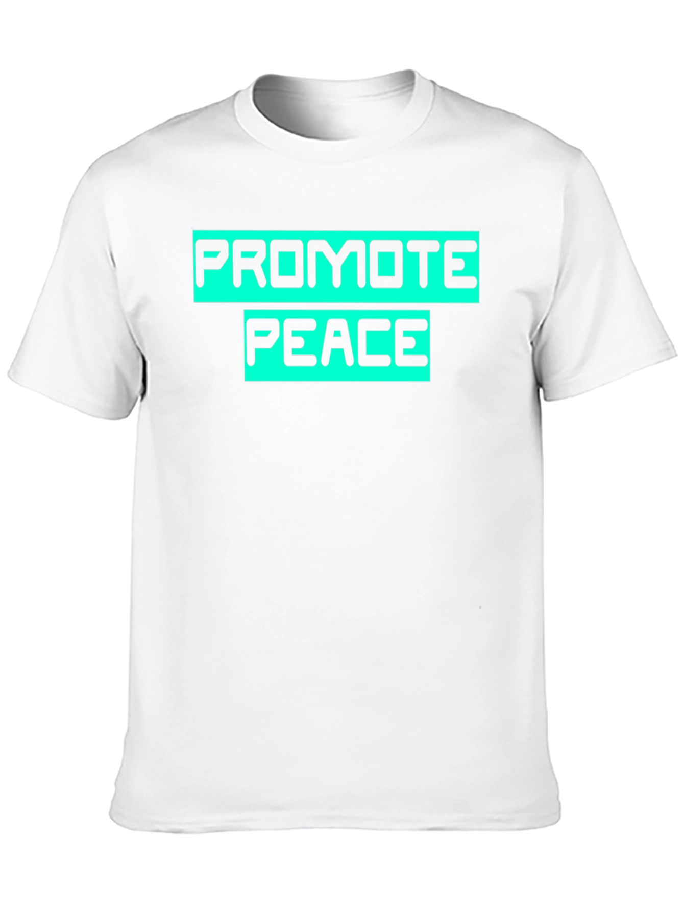 Promote Peace Graphic T-Shirt - Black