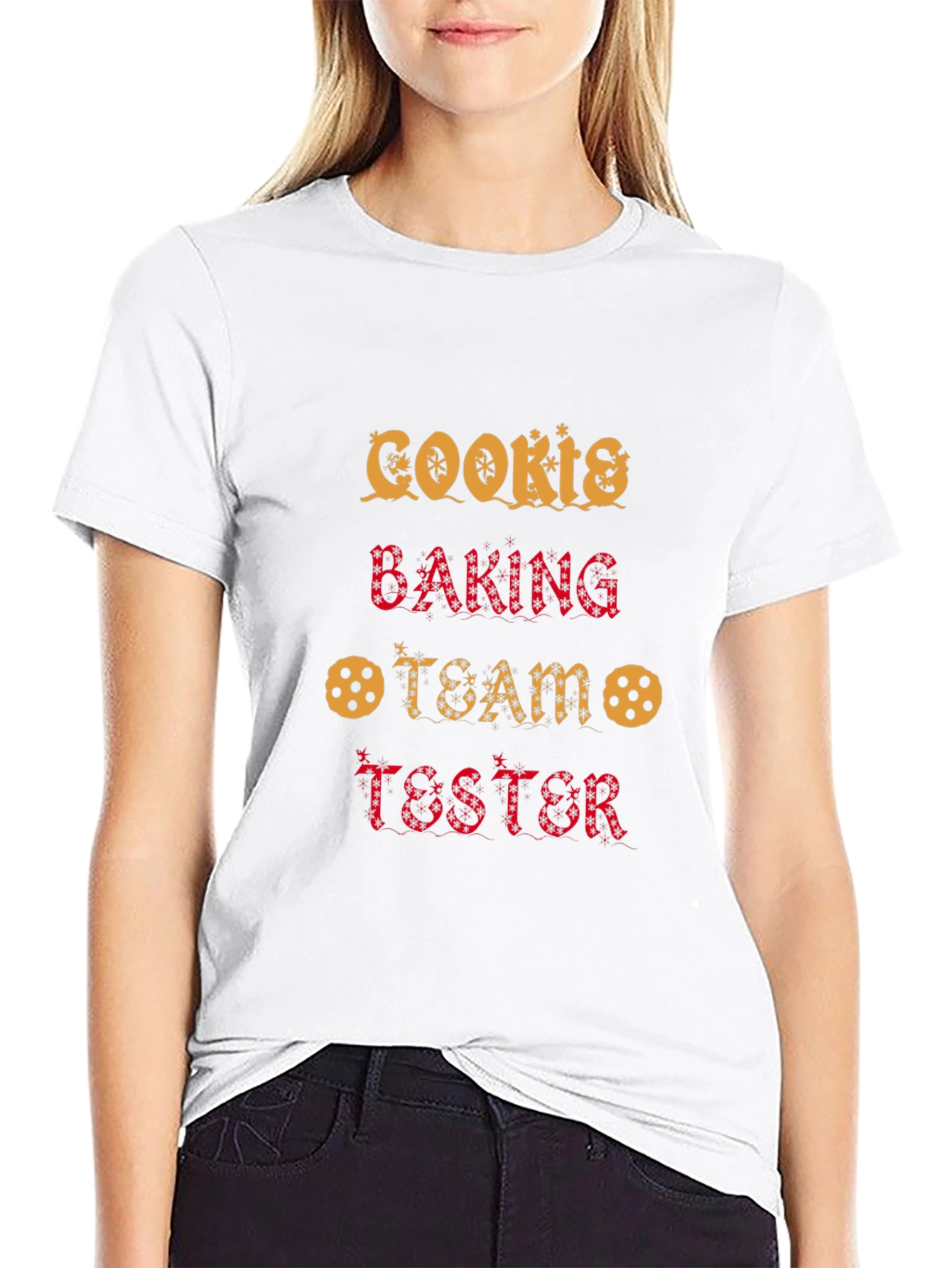 Cookies Baking Team Tester T-Shirt - Black