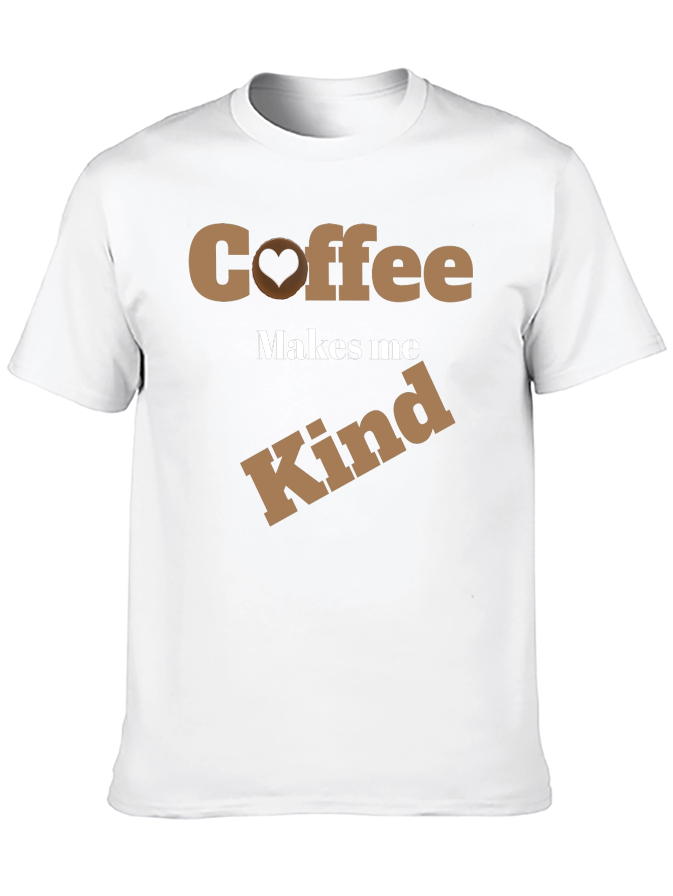 Coffee Makes Me Kind Graphic T-Shirt