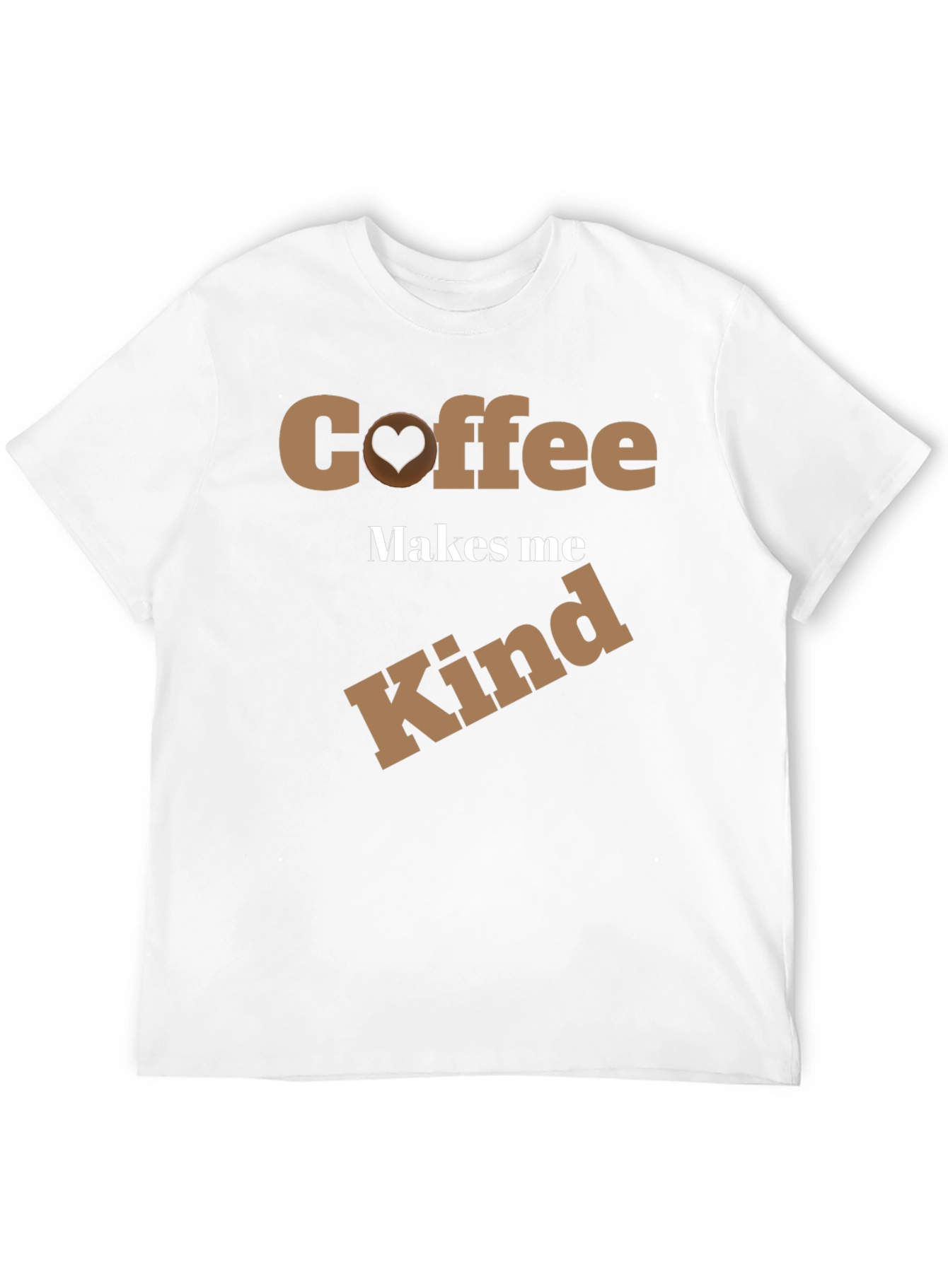 Coffee Makes Me Kind Graphic T-Shirt