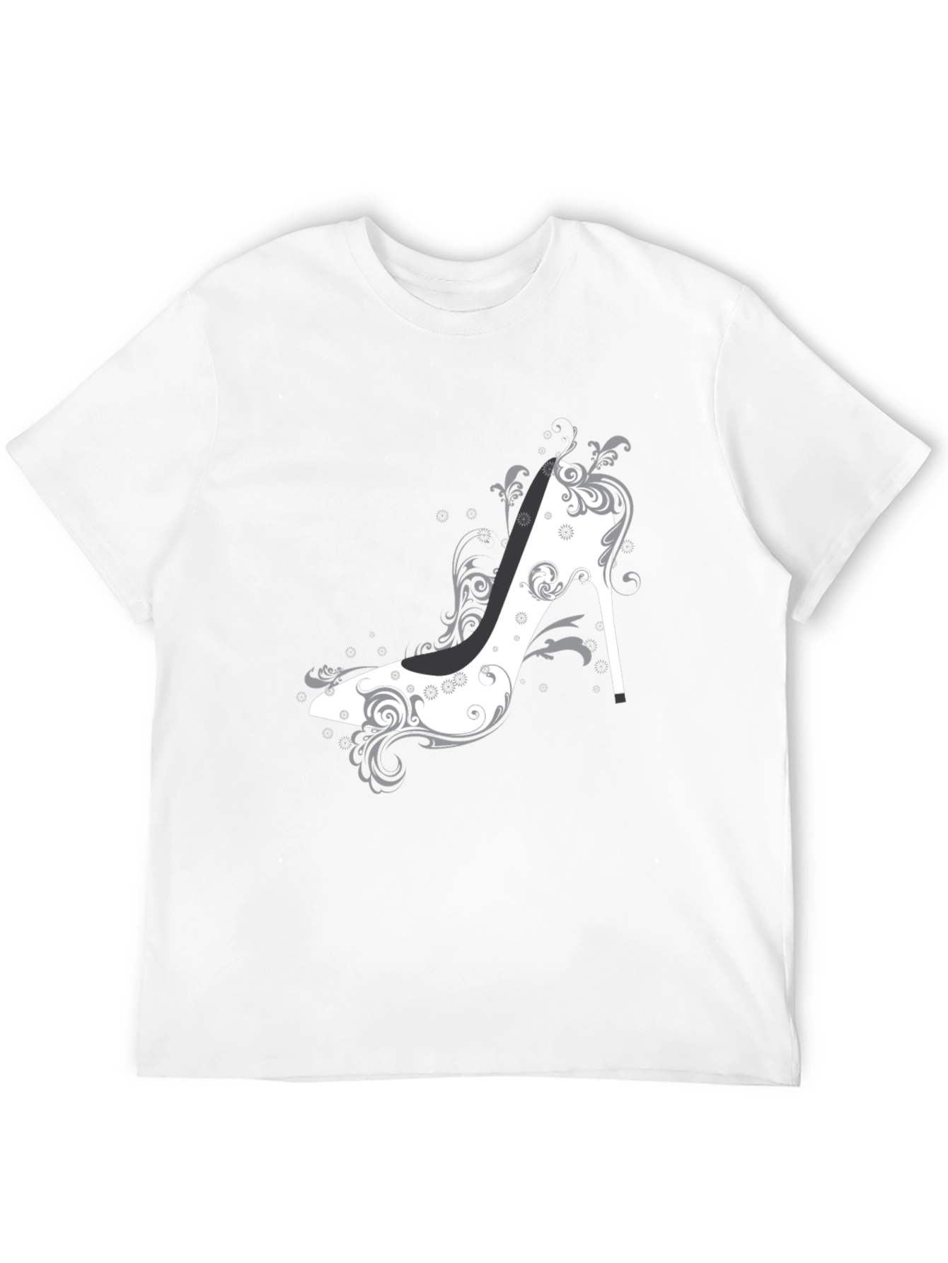 Elegant High Heel Shoe Graphic T-Shirt