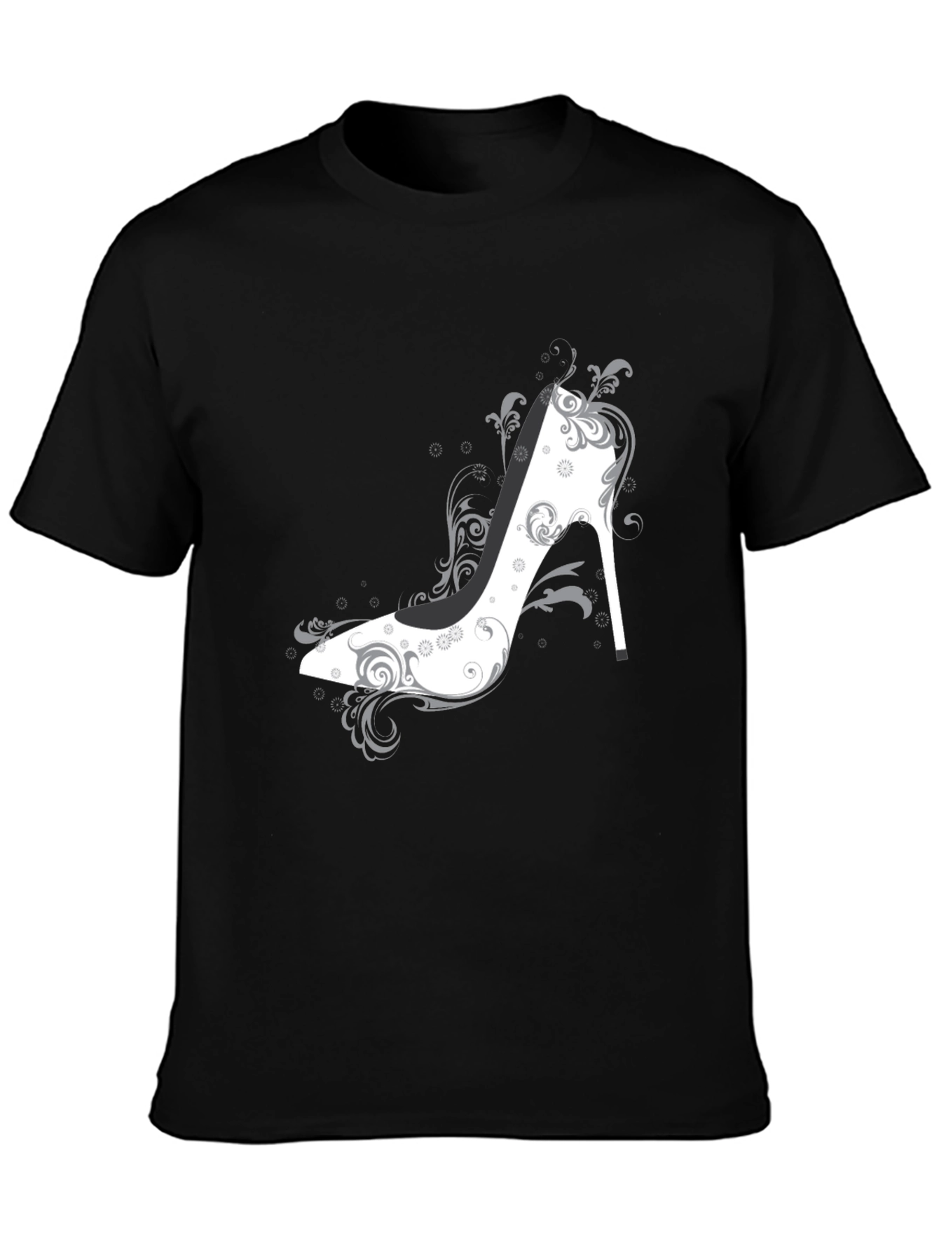 Elegant High Heel Shoe Graphic T-Shirt