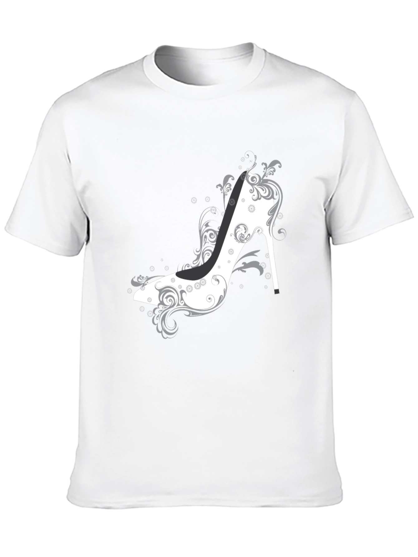 Elegant High Heel Shoe Graphic T-Shirt
