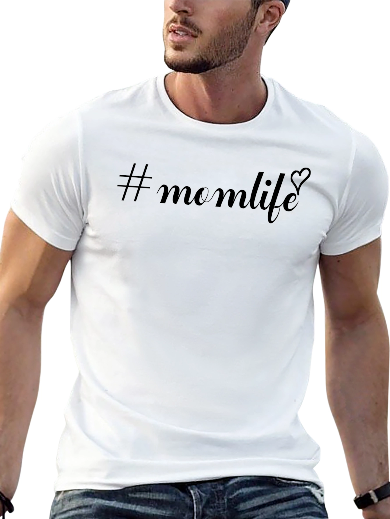 #Momlife Graphic Tee - Comfortable Casual Wear