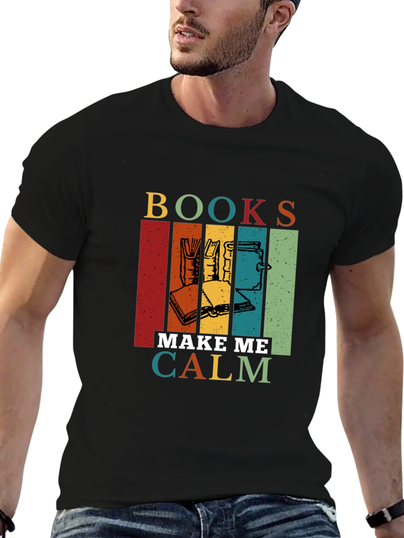 Books Make Me Calm T-Shirt
