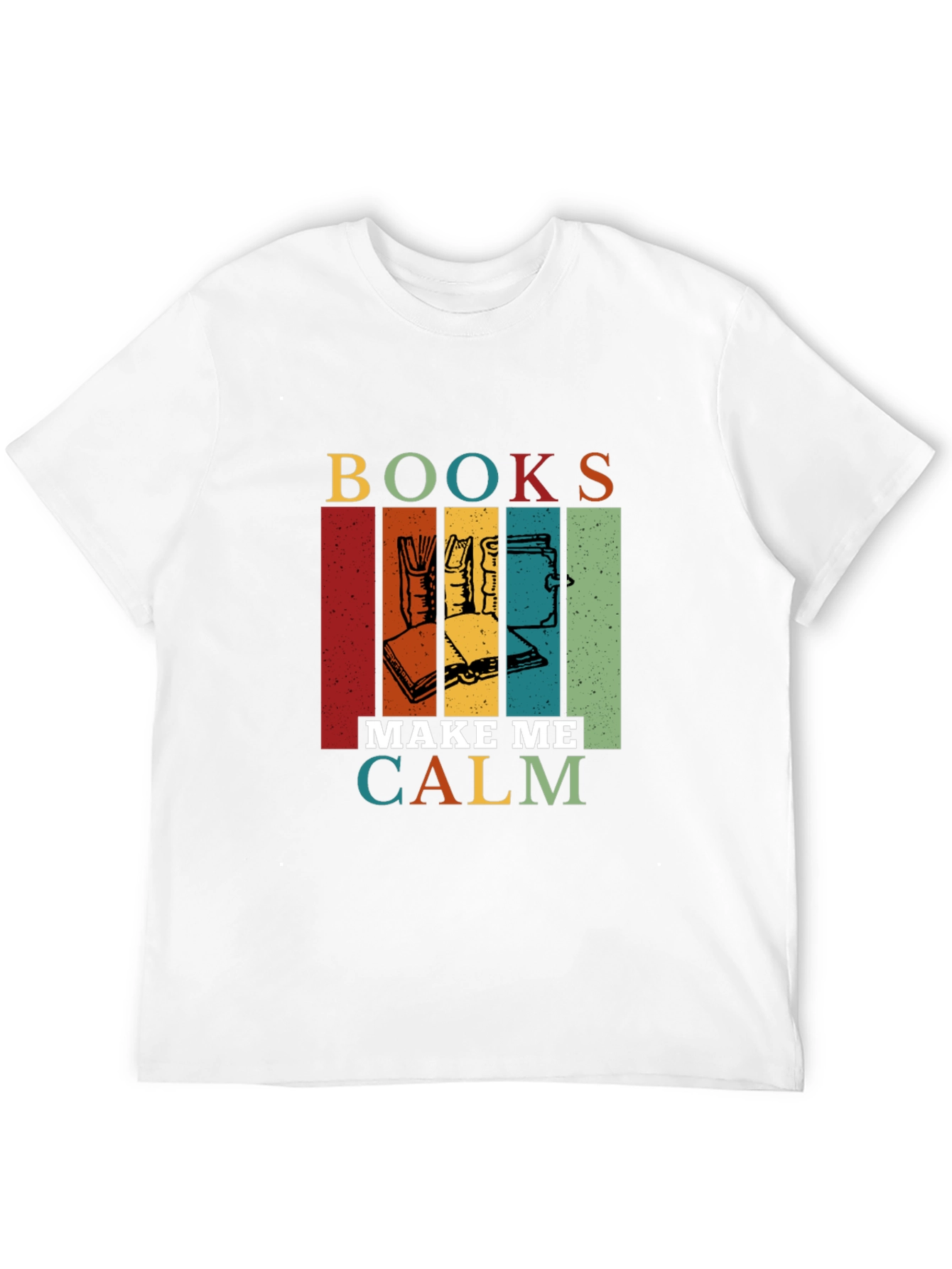 Books Make Me Calm T-Shirt