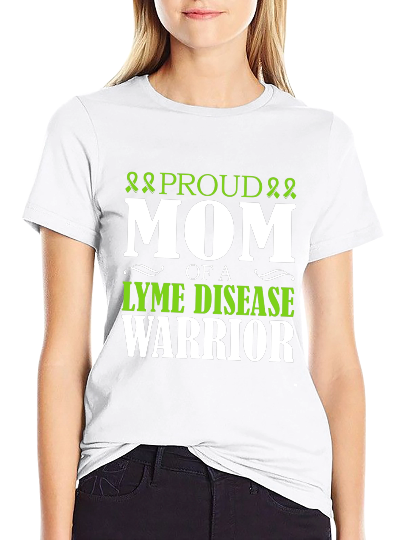 Proud Mom of Lyme Disease Warrior T-Shirt