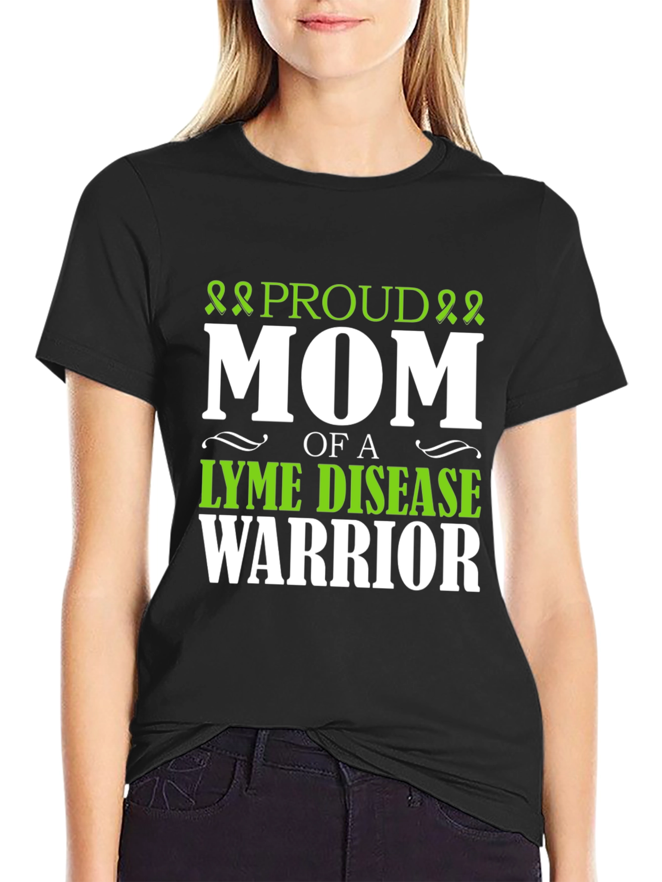 Proud Mom of Lyme Disease Warrior T-Shirt