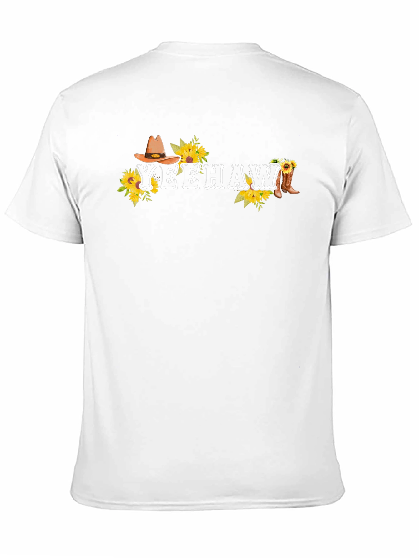 Yeehaw Sunflower Graphic T-Shirt