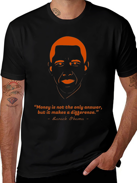Obama Quote Graphic T-Shirt