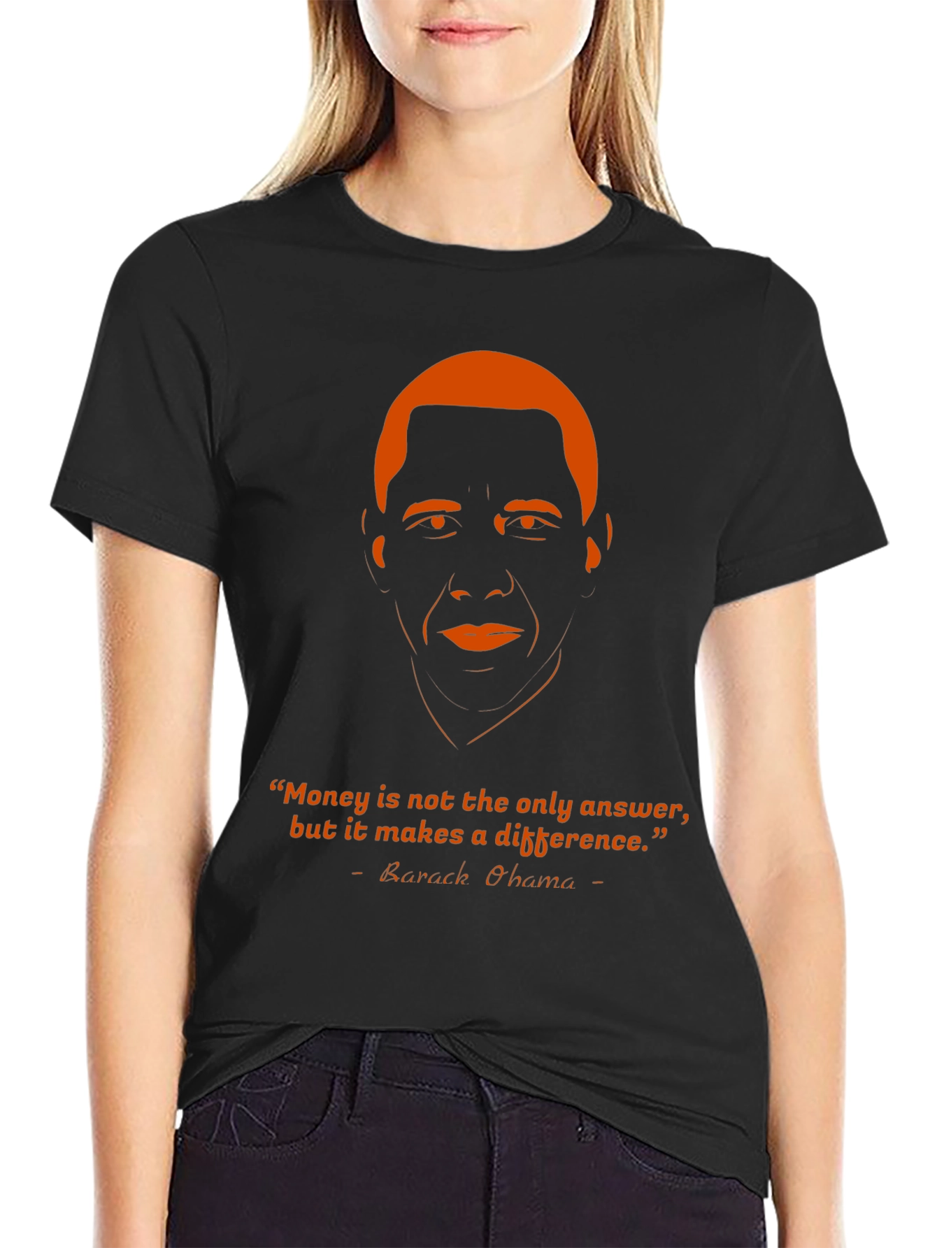 Obama Quote Graphic T-Shirt