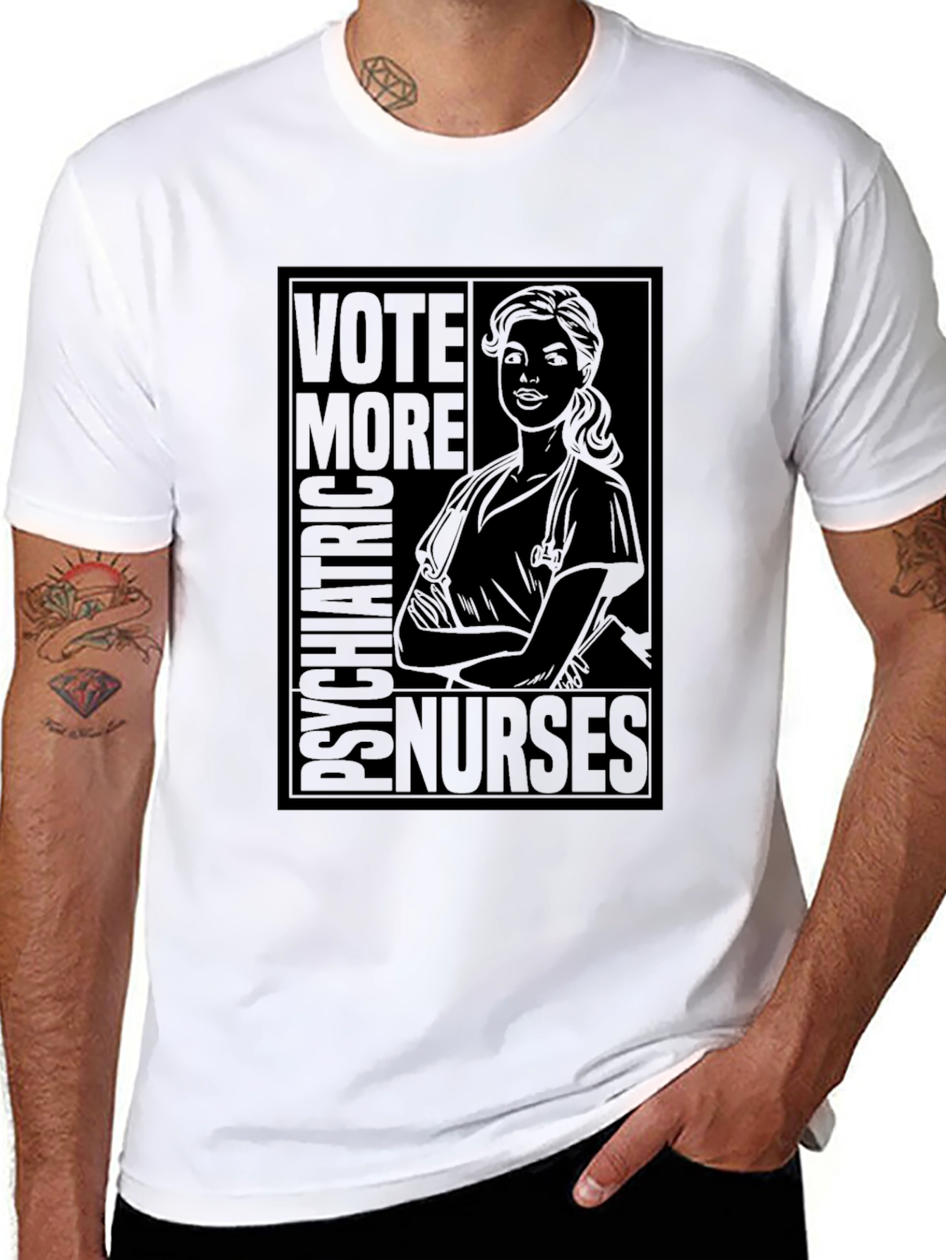 Vote More Psychiatric Nurses T-Shirt