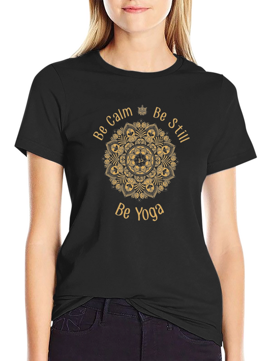 Be Calm Yoga T-Shirt