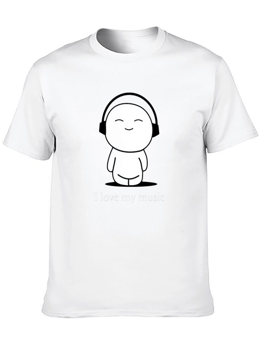 I Love My Music Graphic Tee
