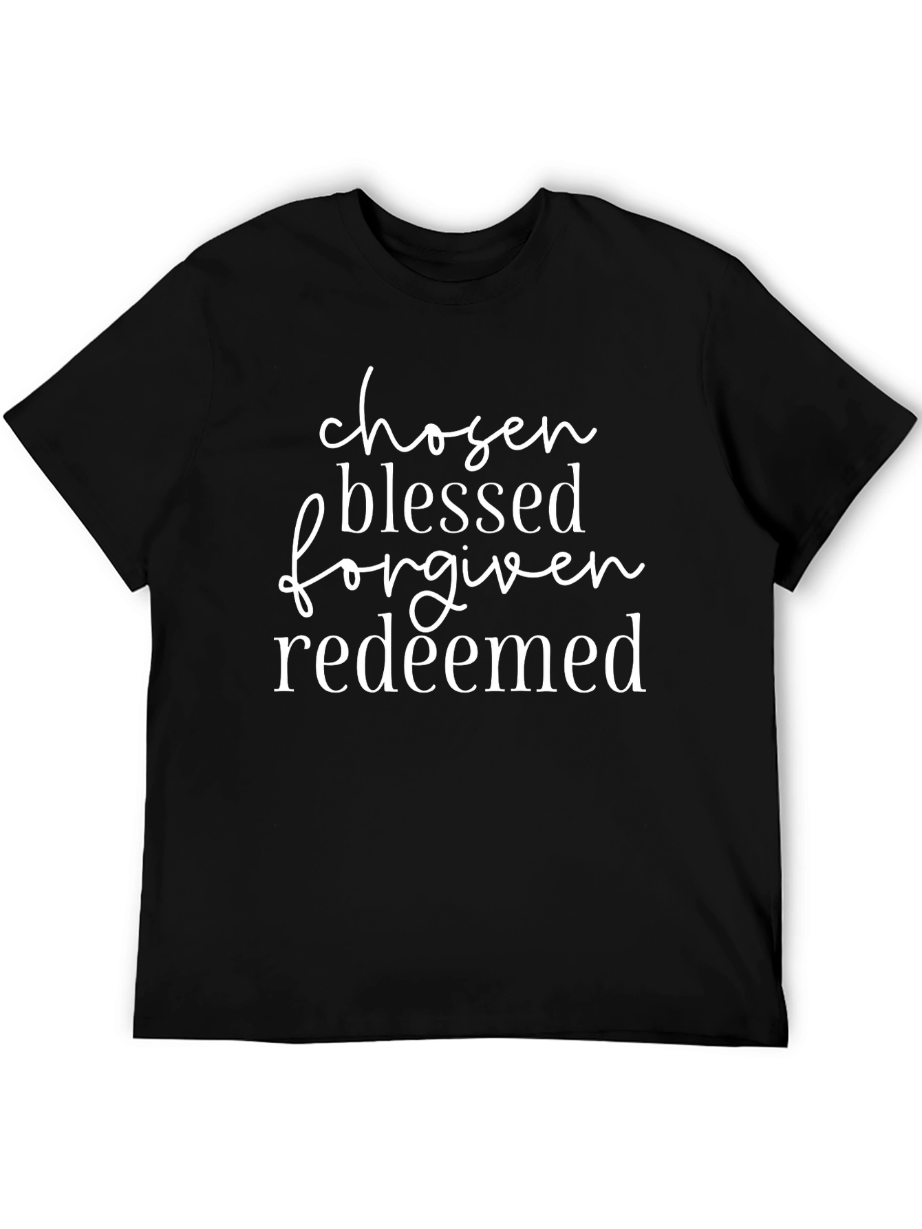 Chosen Blessed Redeemed Graphic Tee