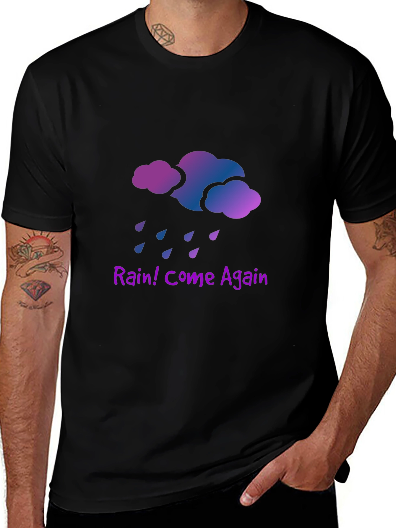 Rain Come Again Graphic T-Shirt