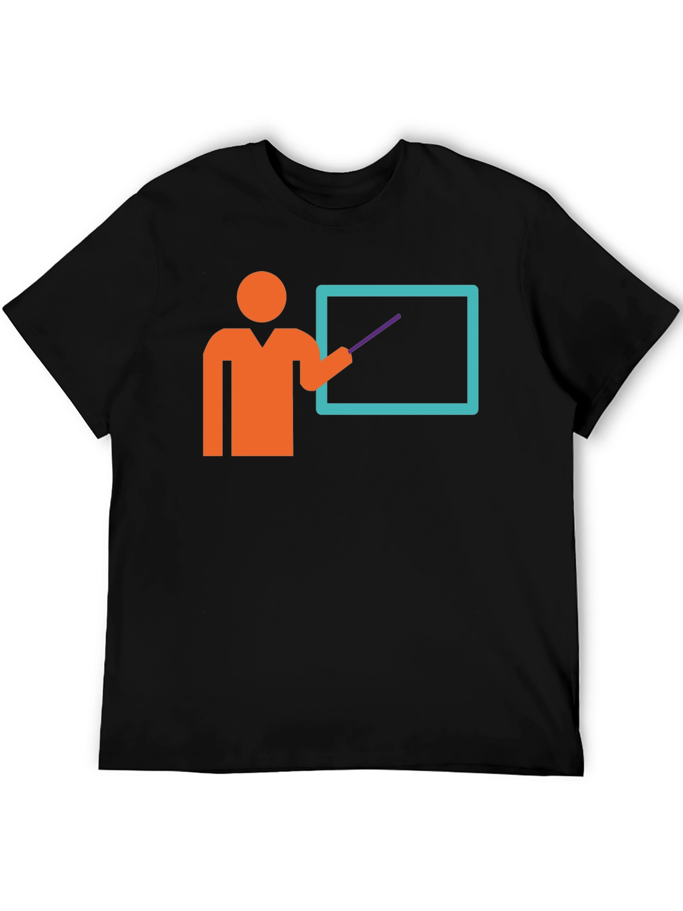 Teacher Graphic Tee - Black