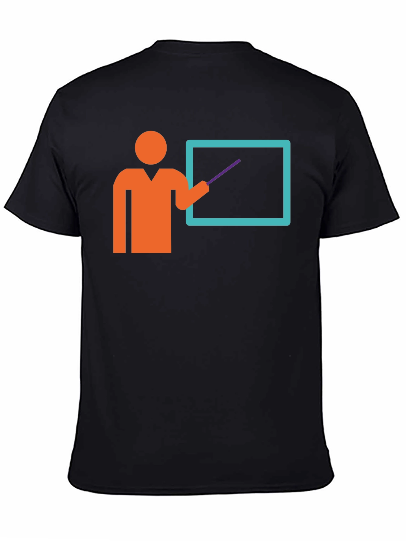 Teacher Graphic Tee - Black