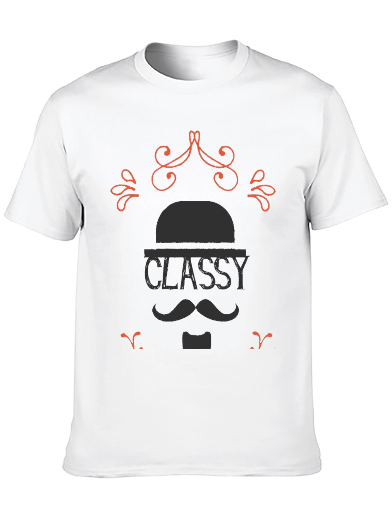 Classy Gentleman Black T-Shirt