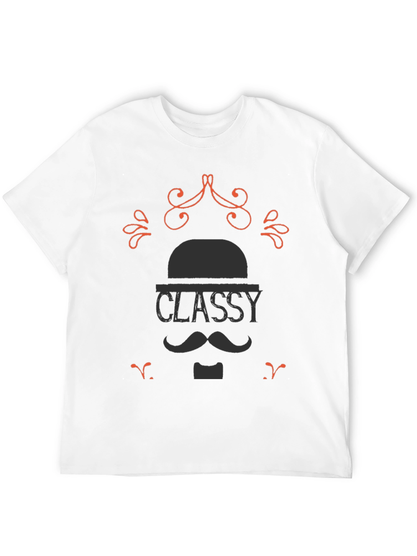 Classy Gentleman Black T-Shirt