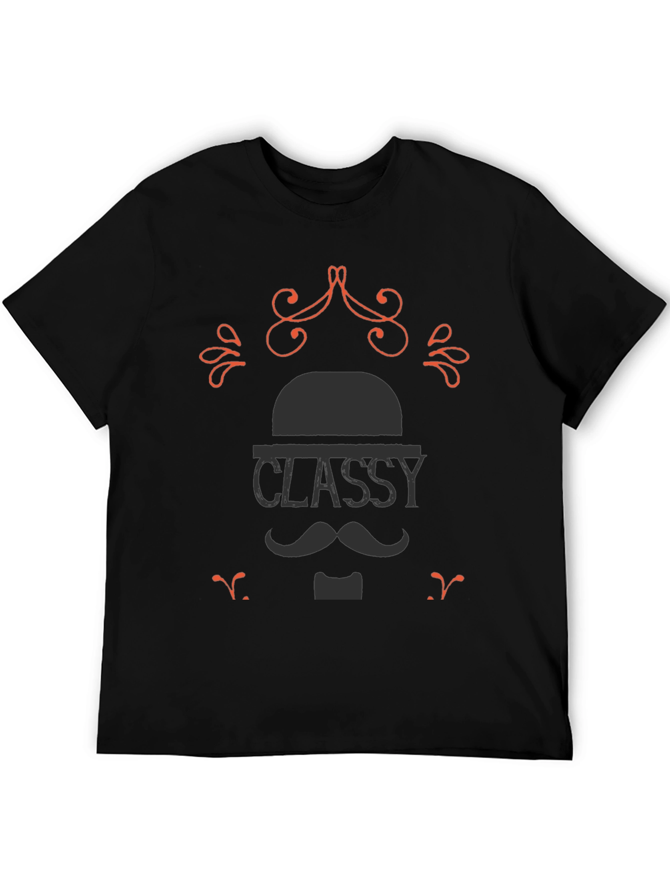 Classy Gentleman Black T-Shirt