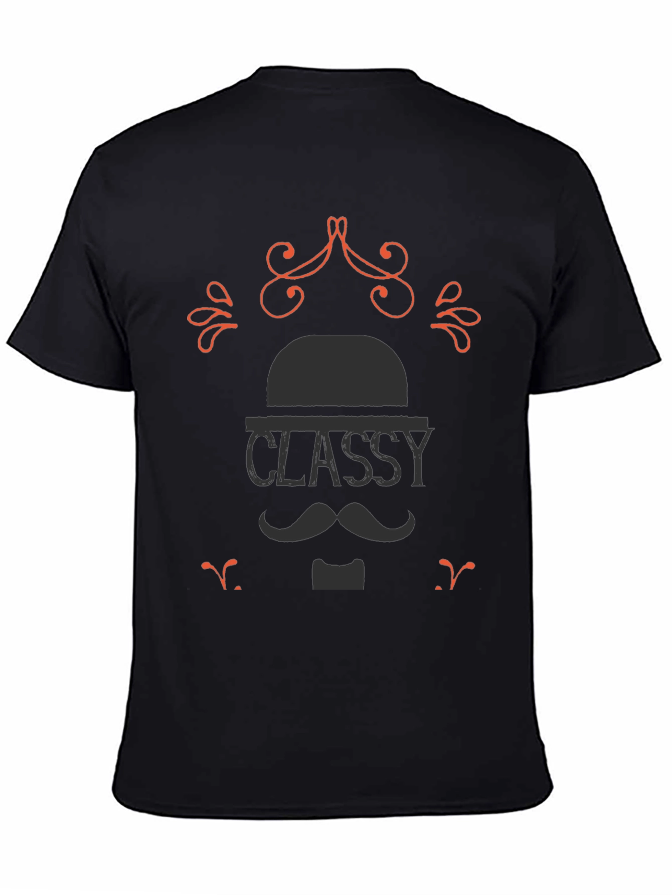 Classy Gentleman Black T-Shirt