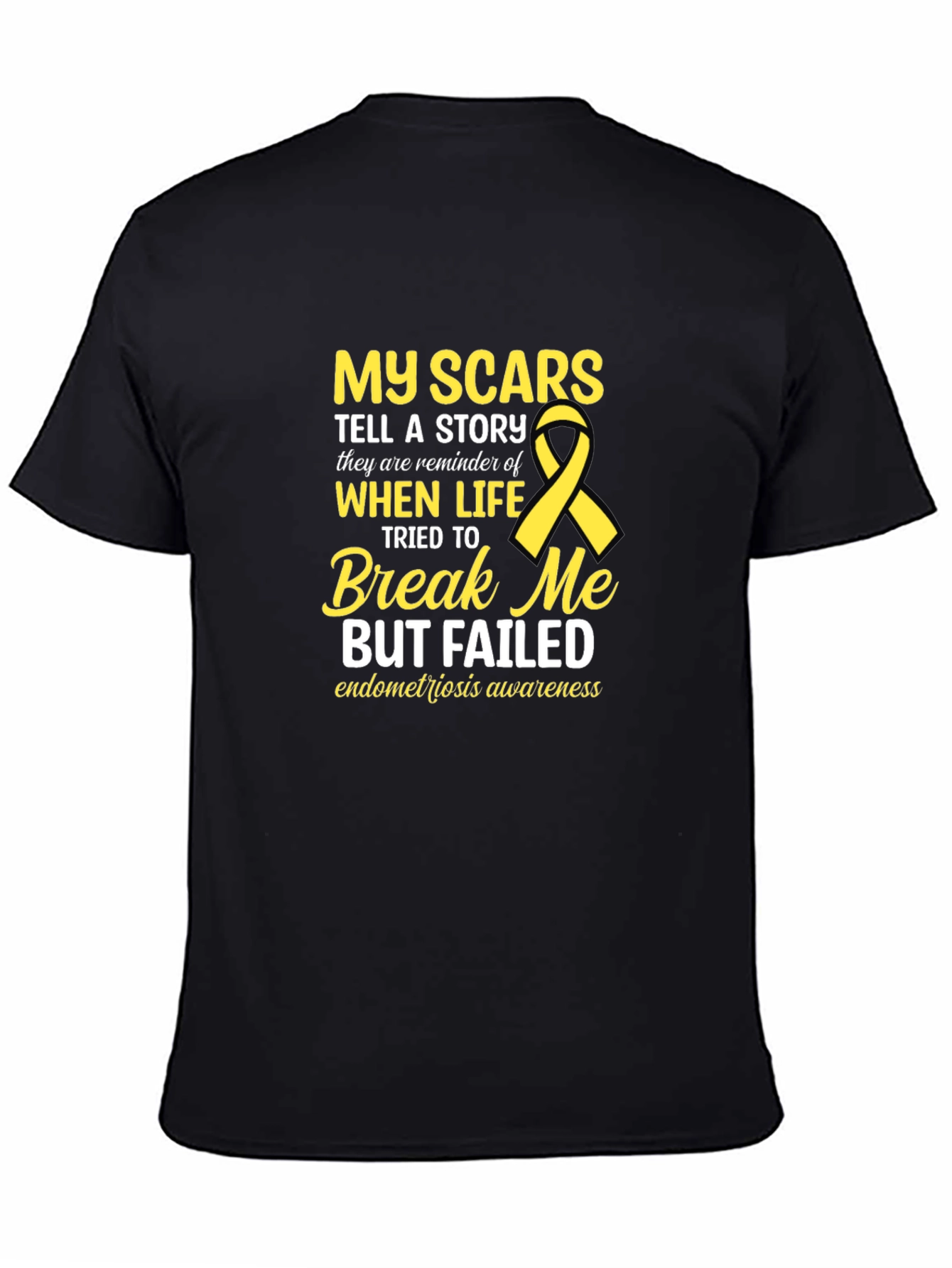 Endometriosis Awareness T-Shirt: My Scars Tell a Story