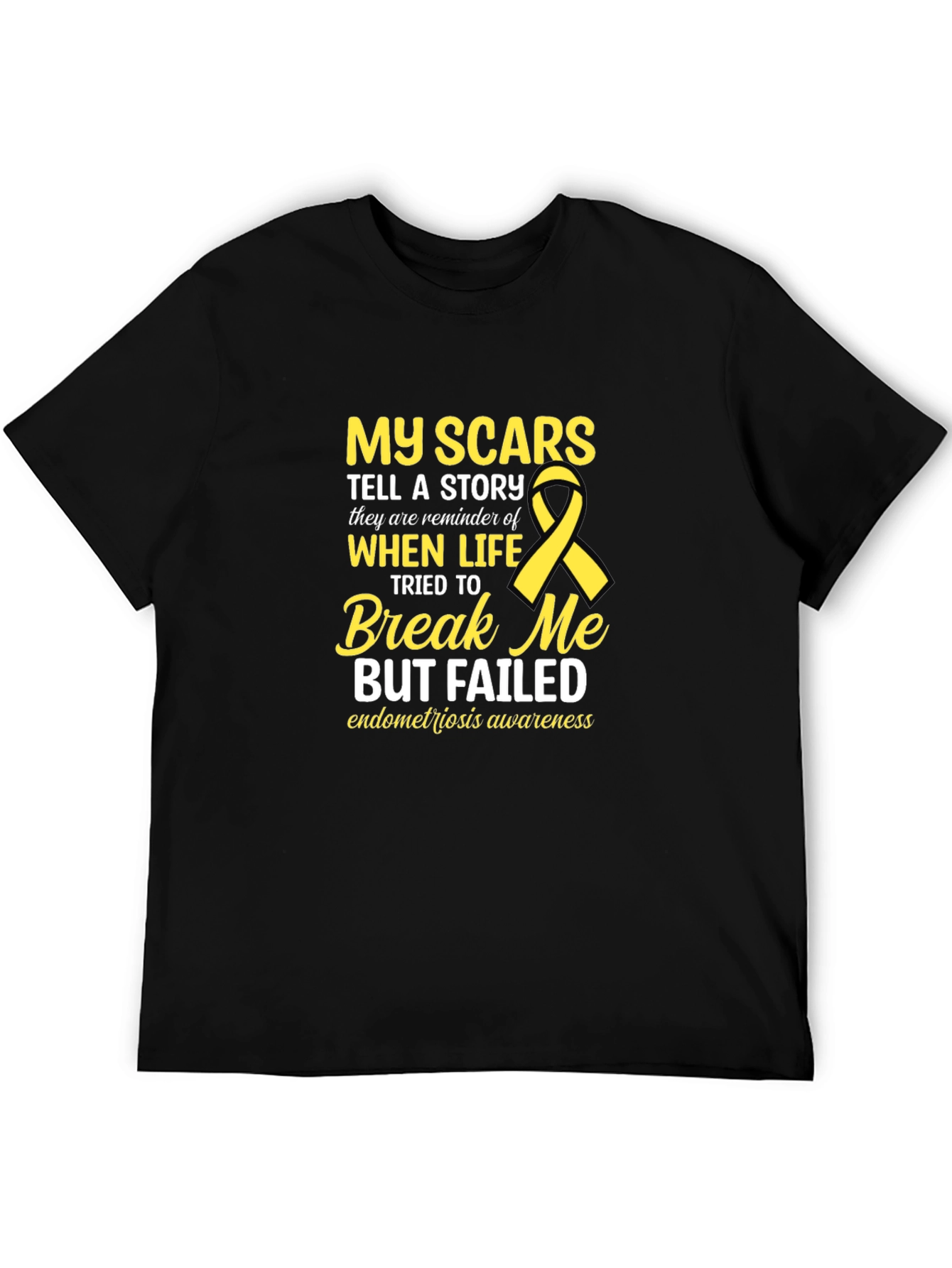 Endometriosis Awareness T-Shirt: My Scars Tell a Story