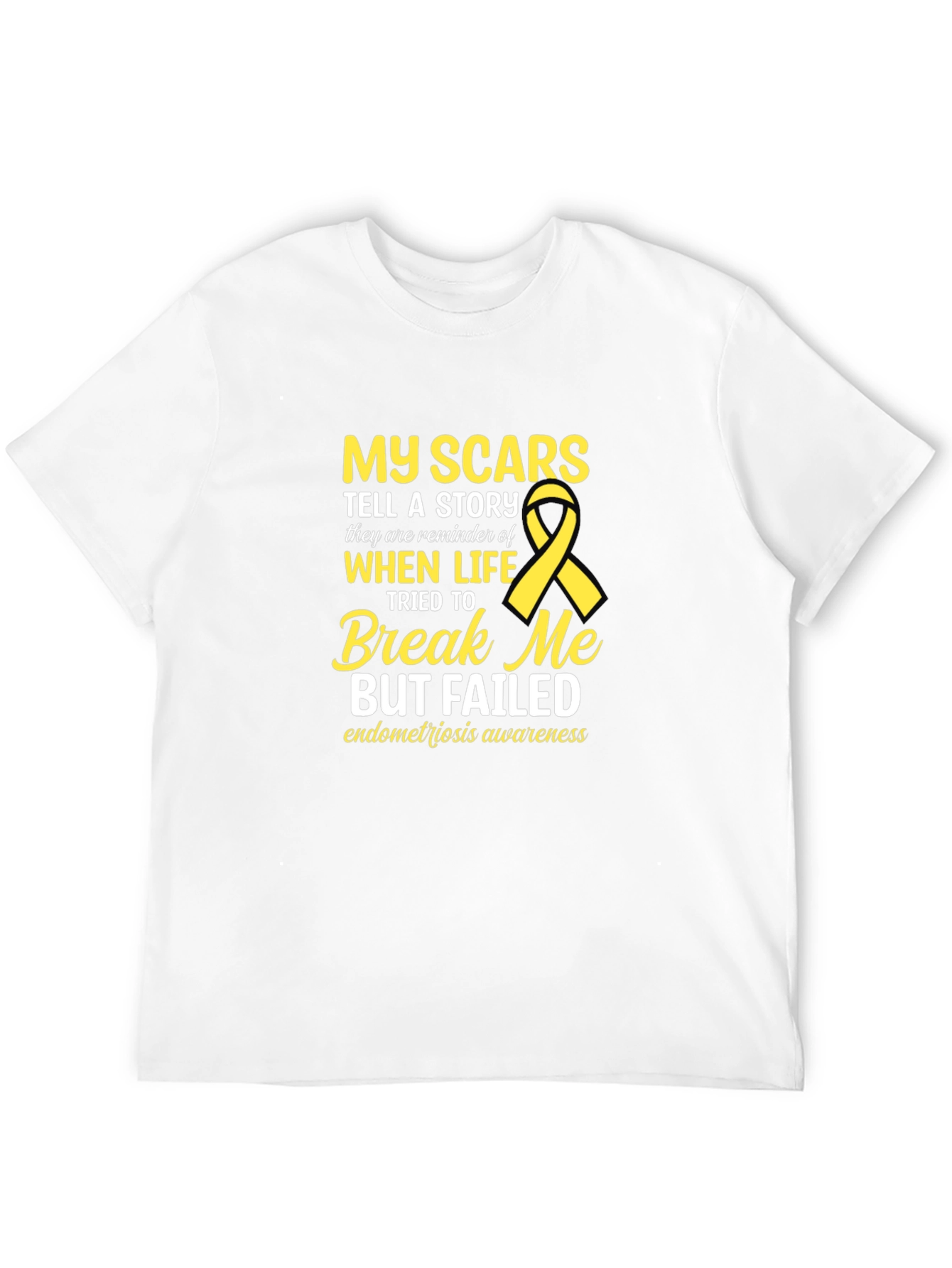 Endometriosis Awareness T-Shirt: My Scars Tell a Story