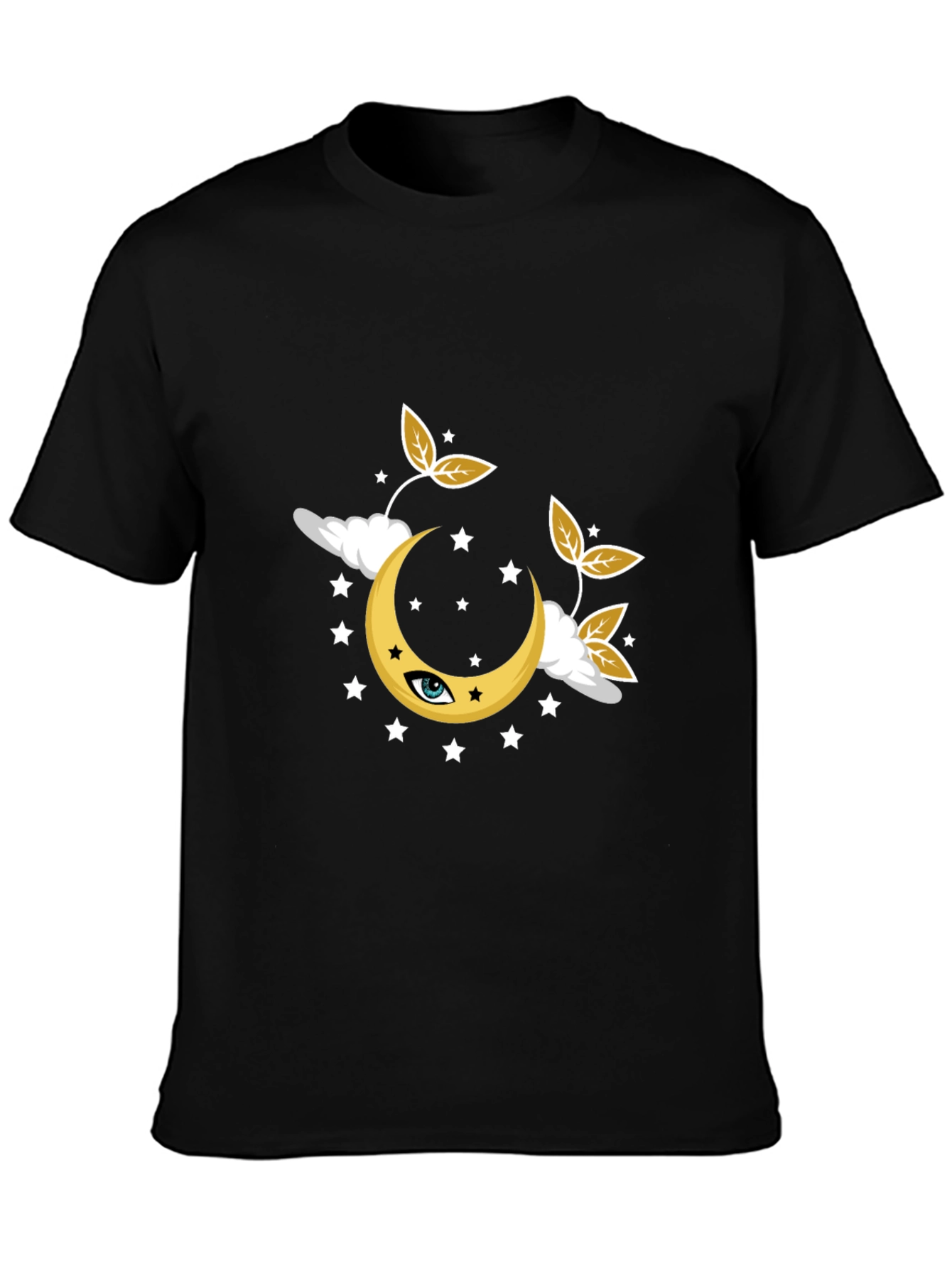 Celestial Dreams Black T-Shirt