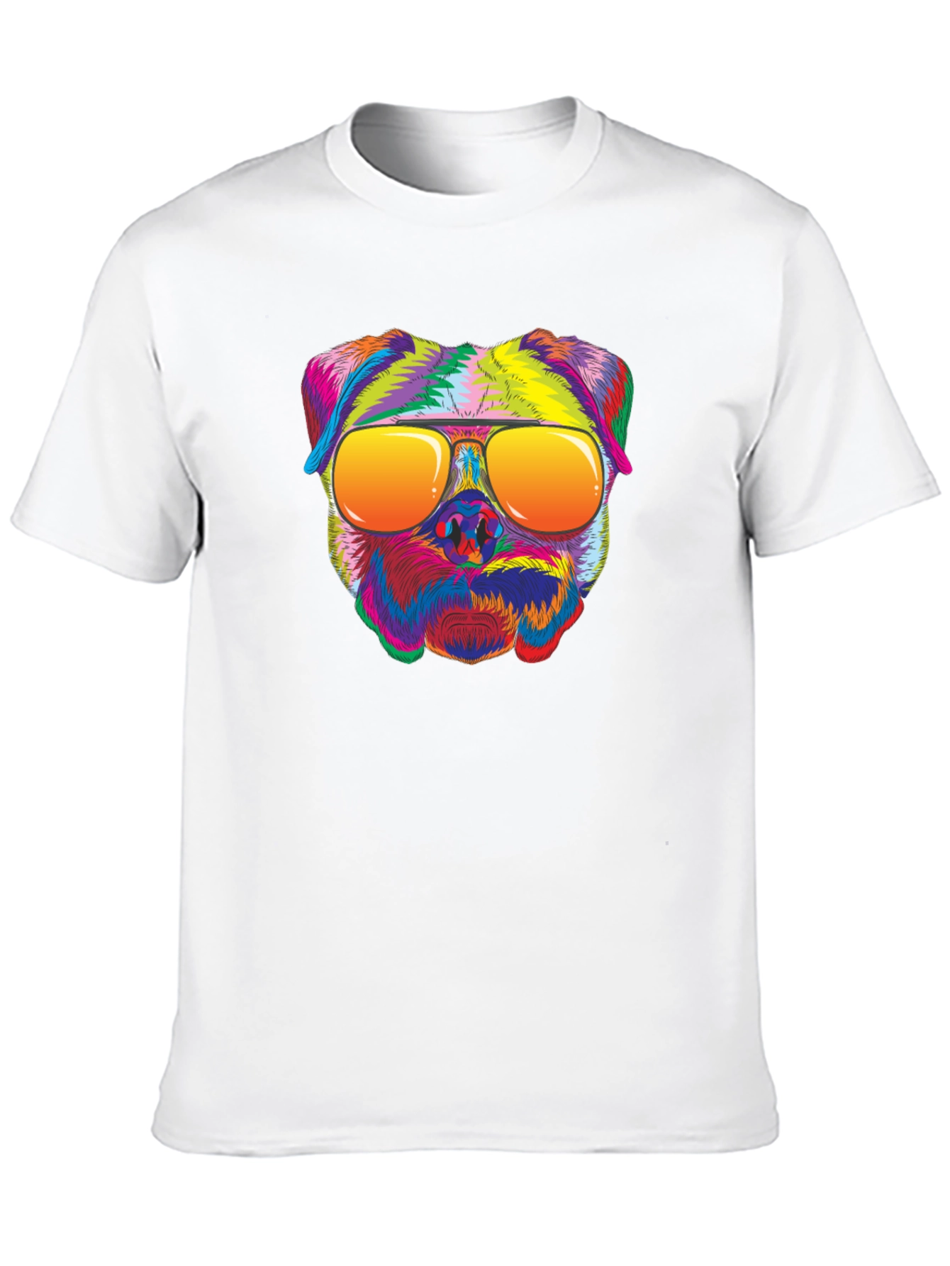 Cool Dog Graphic T-Shirt - Unisex Black Tee