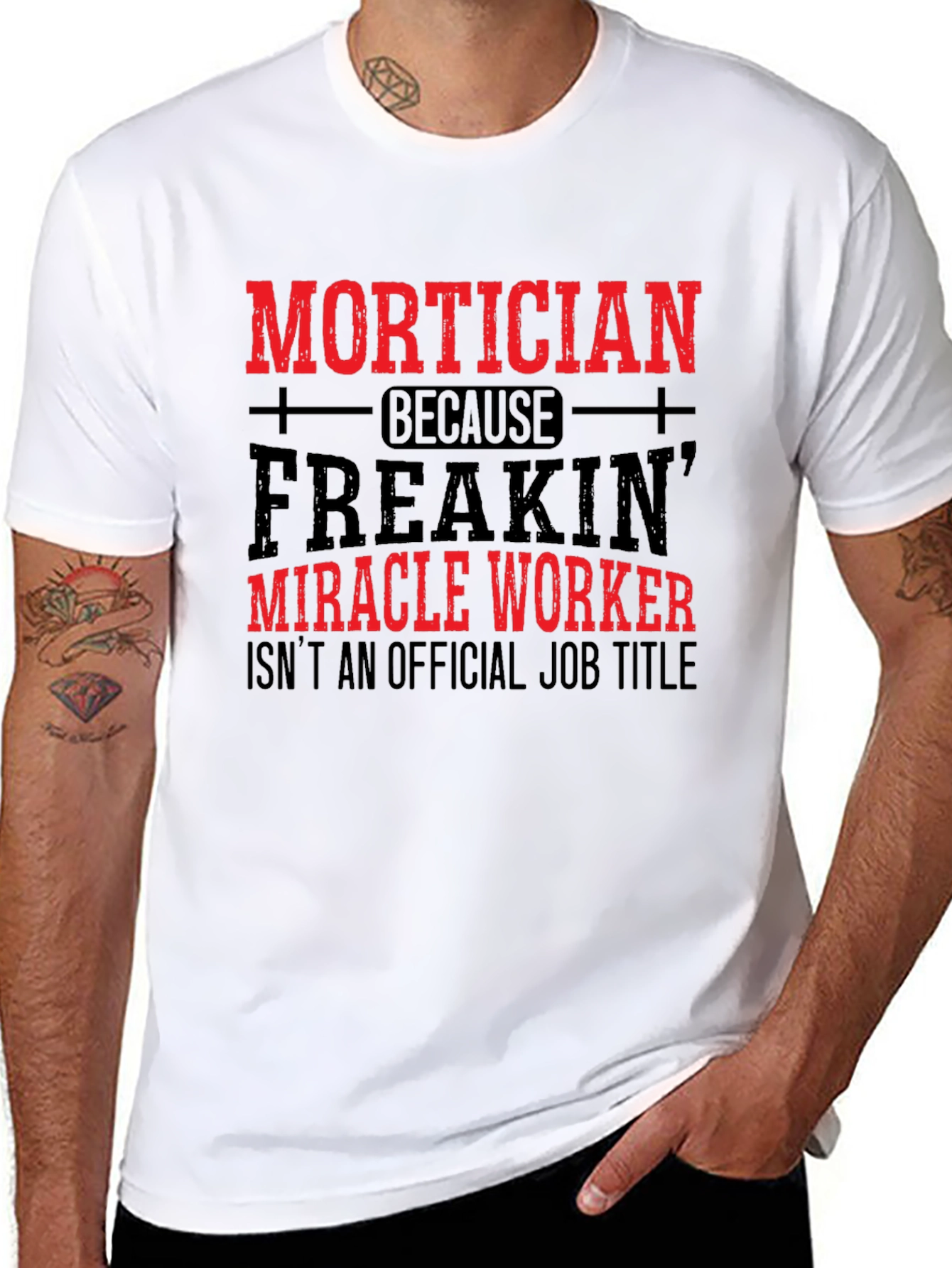 Mortician Miracle Worker T-Shirt