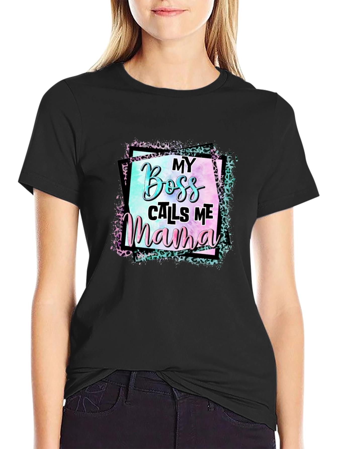 My Boss Calls Me Mama Graphic Tee