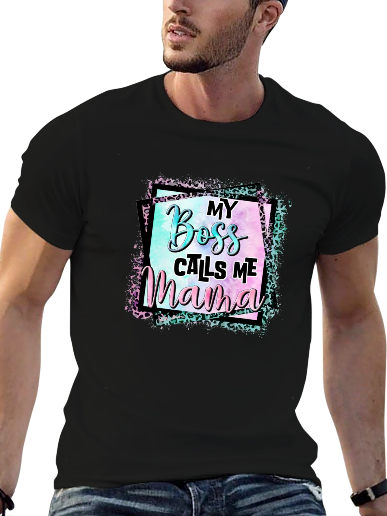 My Boss Calls Me Mama Graphic Tee