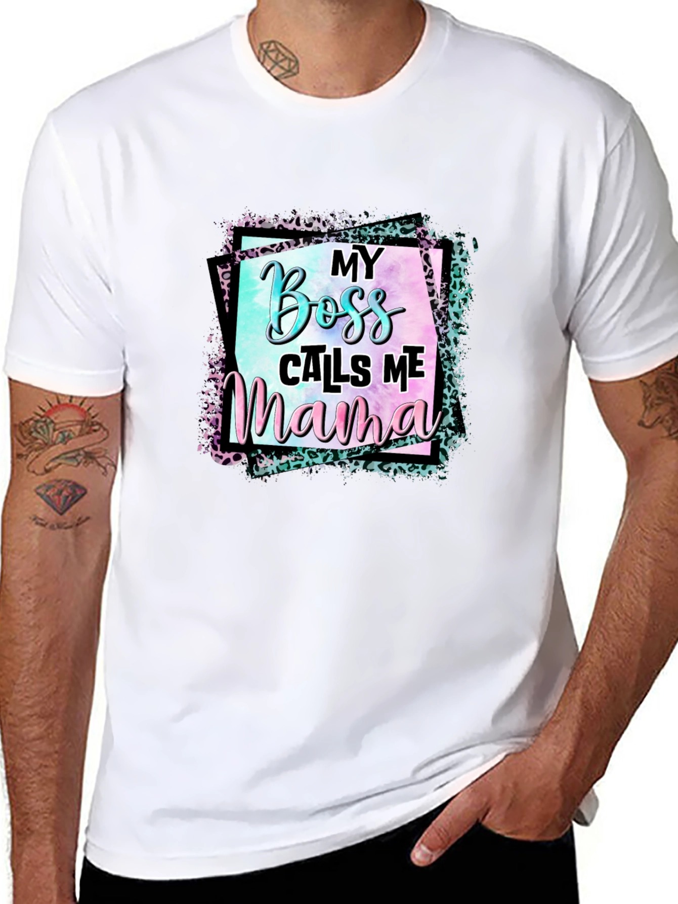My Boss Calls Me Mama Graphic Tee