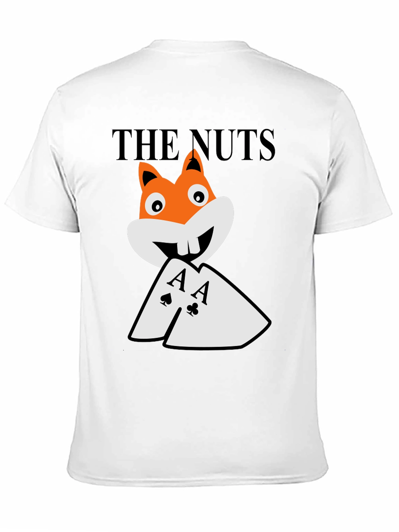 The Nuts T-Shirt - Poker Aces Funny Graphic Tee