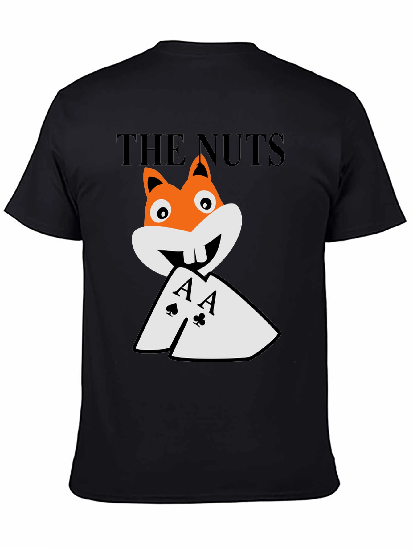 The Nuts T-Shirt - Poker Aces Funny Graphic Tee