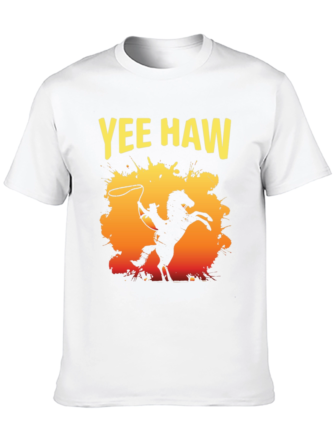 Yee Haw Cowboy T-Shirt - Western Style