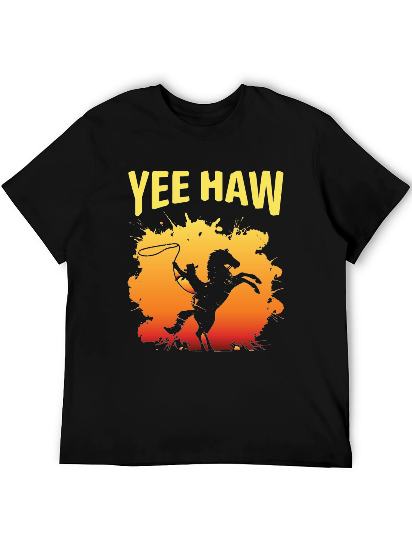 Yee Haw Cowboy T-Shirt - Western Style