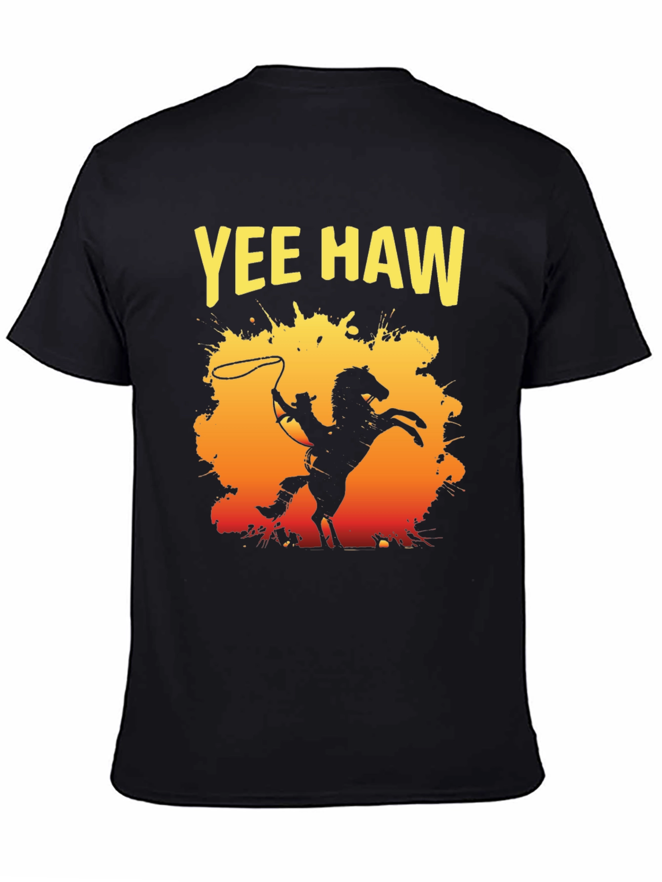 Yee Haw Cowboy T-Shirt - Western Style