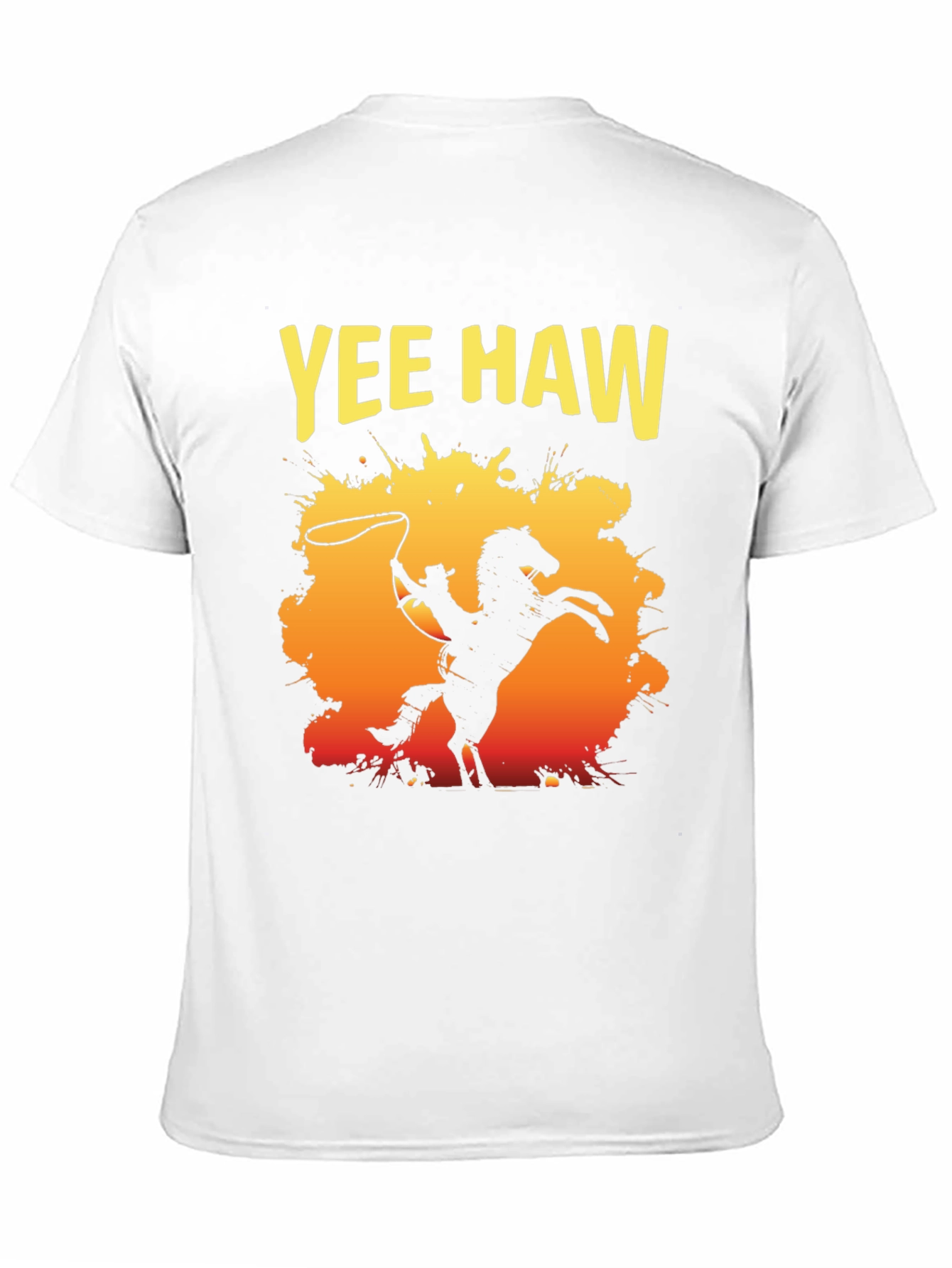 Yee Haw Cowboy T-Shirt - Western Style