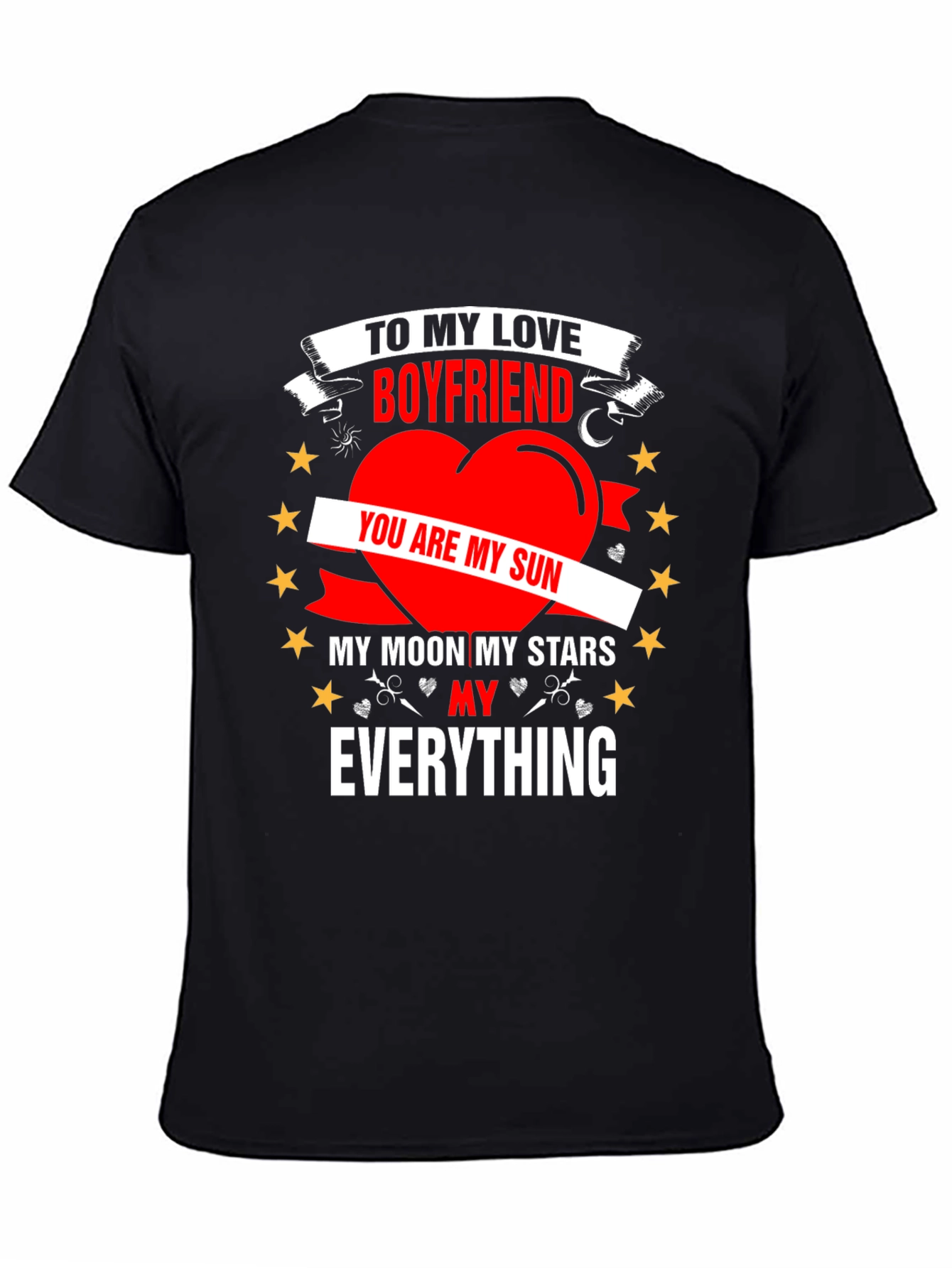 To My Love Boyfriend Graphic Tee